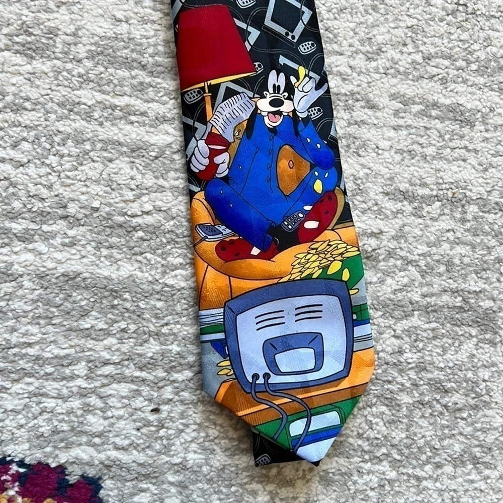 Disney Vintage Goofy Tie - Micky Unlimited Series